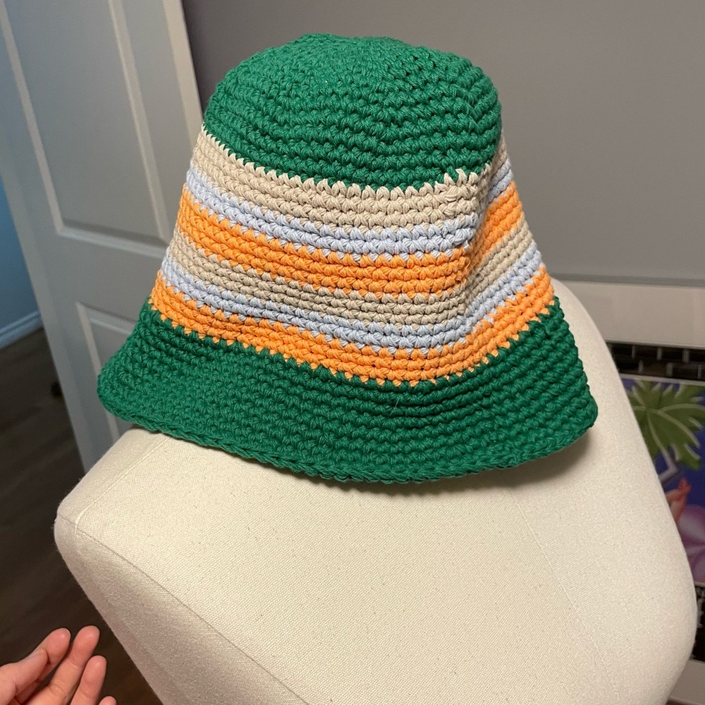 Sunday best crochet hat